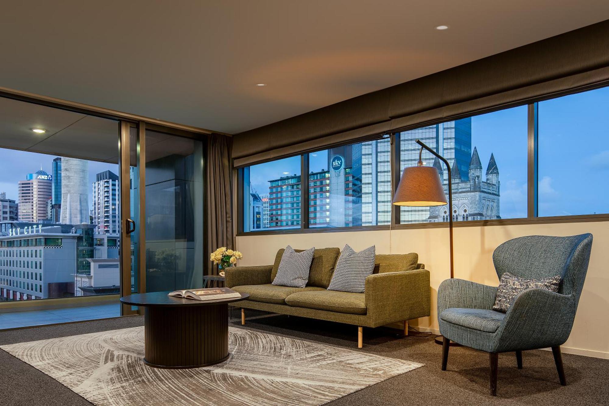 Quest On Hobson Serviced Apartments Auckland Eksteriør billede